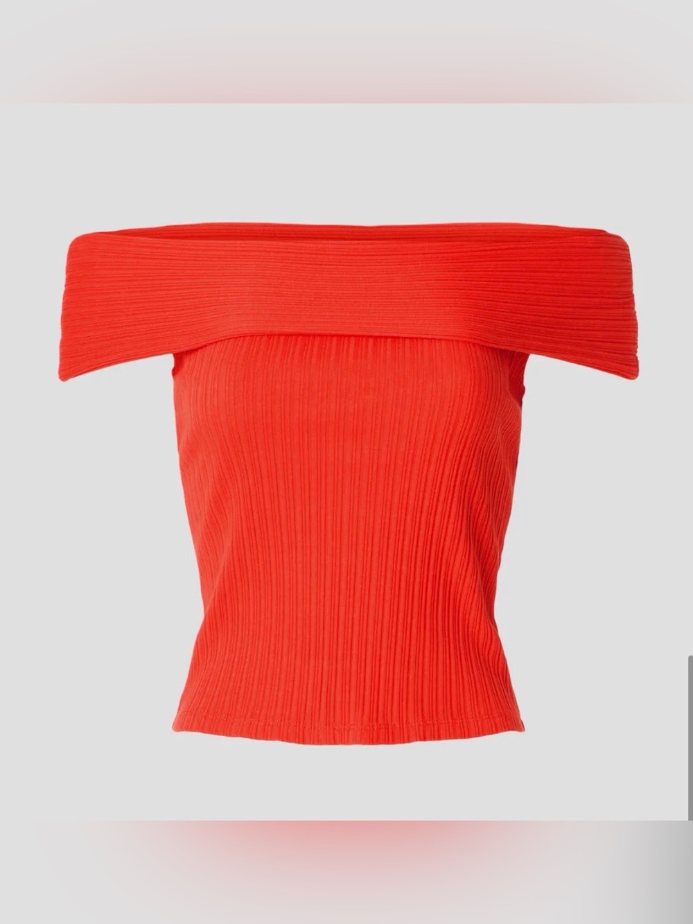 madewell ribbed off the shoulder top | size XL | NWT